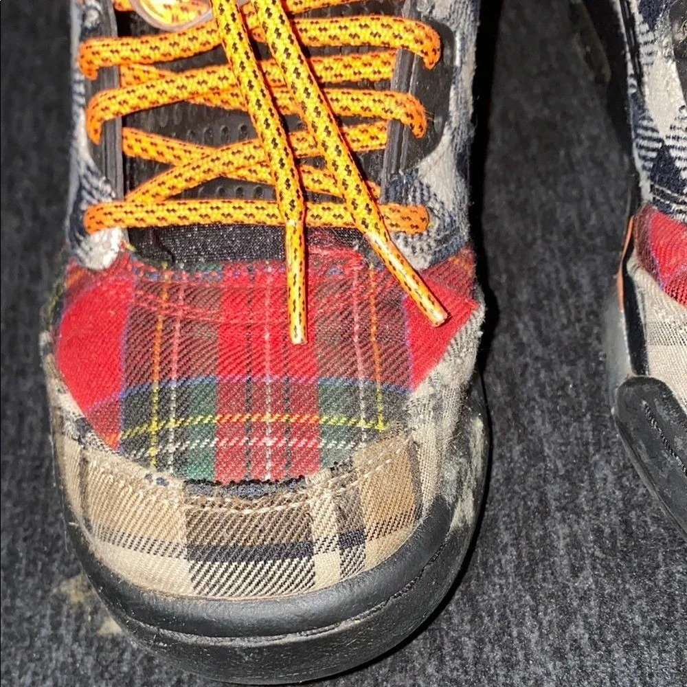 Air Jordan 5 Retro TD Plaid‎ Orange Laces Kids